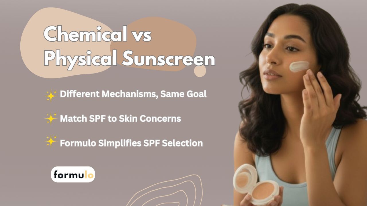 Chemical vs Physical Sunscreen: Which SPF Is Right for Your Skin Type?